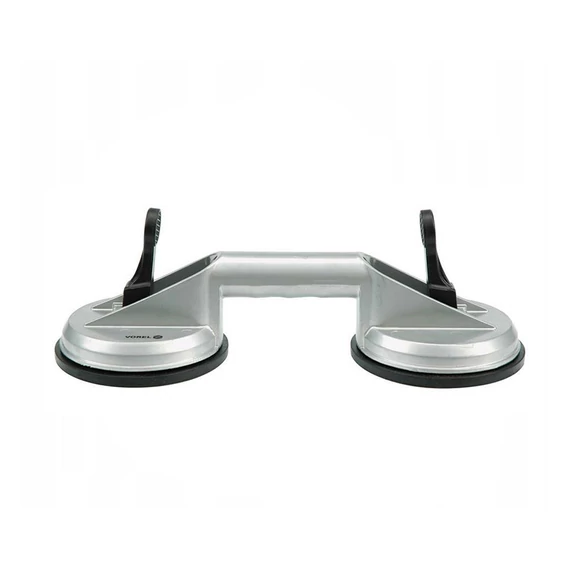 Clește pentru geamuri VOREL din aluminiu, cu 2 ventuze - 70 kg TO-05312