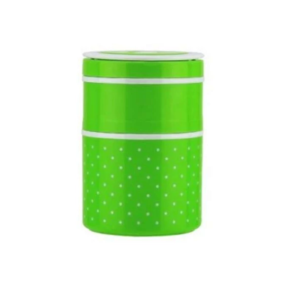 Victor set de transport alimente cu 2 compartimente, verde V-1032Z