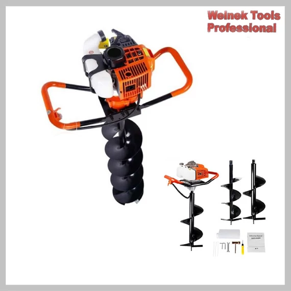 Welnek Tools burghiu de sol pe benzin 73cc, 6.3HP - VK-00730