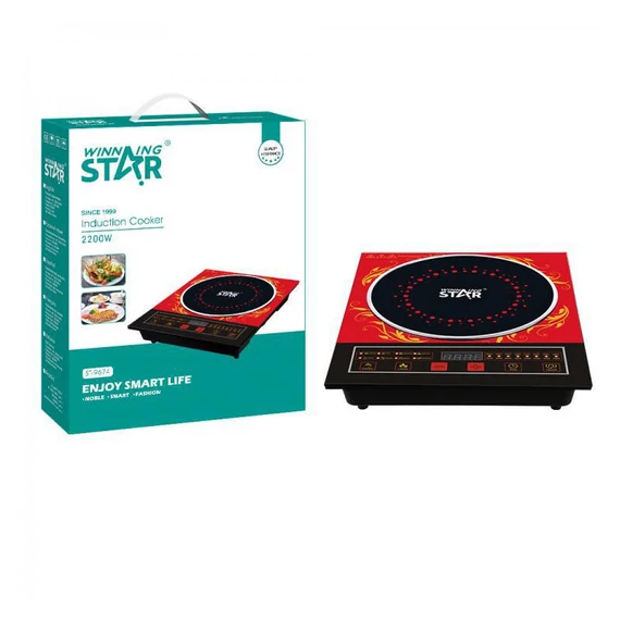 Winning Star Plită cu inducție 2200W – Roșie