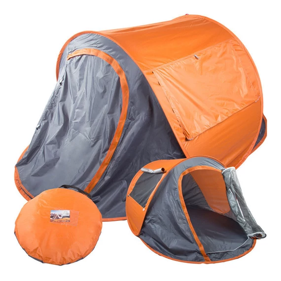 Cort de Plajă Mare, Pliabil, Închis, cu Protecție UV ZT14529_P