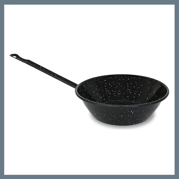 Tigaie pentru paella cu mâner emailat 24 cm a13378