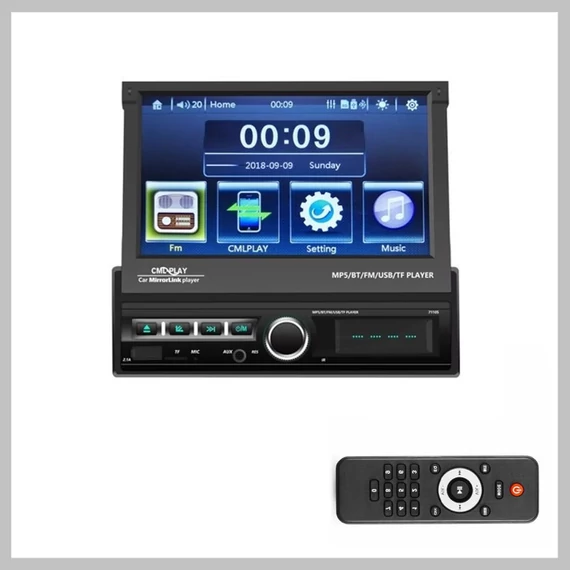 Player MP5 auto cu telecomandă, ABC1323
