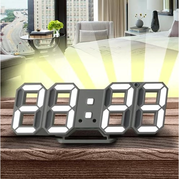 Ceas digital de masă cu display LED DS-6609 ABC960
