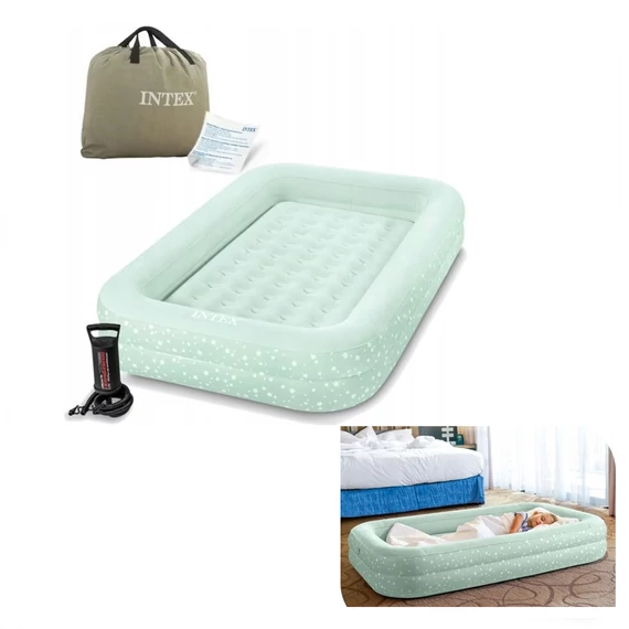 Intex Saltea gonflabilă pentru copii cu pompă manuală – 166810