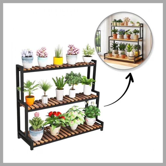 Etajeră pentru plante Florist – 3 niveluri – SZ46CZ
