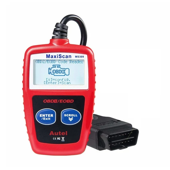 Scaner auto OBD2 MS309 pentru diagnosticare și citirea codurilor de eroare HOLM3760