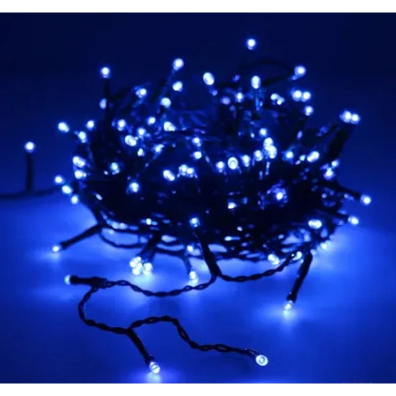 Șir luminos 180 LED albastru 8m KE21-1032