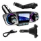 Transmițător FM Bluetooth 8 în 1 cu 2 Porturi USB, 5.0, Negru 10049