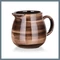 Căniță ceramică BANQUET PALAS, 350 ml, maro 60322827