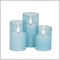 Set de lumânări LED 3 bucăți, culoare albastru 1806
