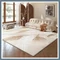 Covor din catifea moale 150x200 cm - Crem cu model de pene 601100035954811-150200