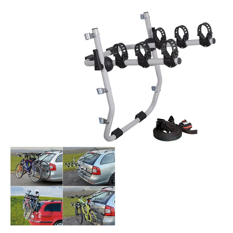 Suport biciclete COMPASS pentru ușa din spate TRIPLE, pentru 3 biciclete – 02112