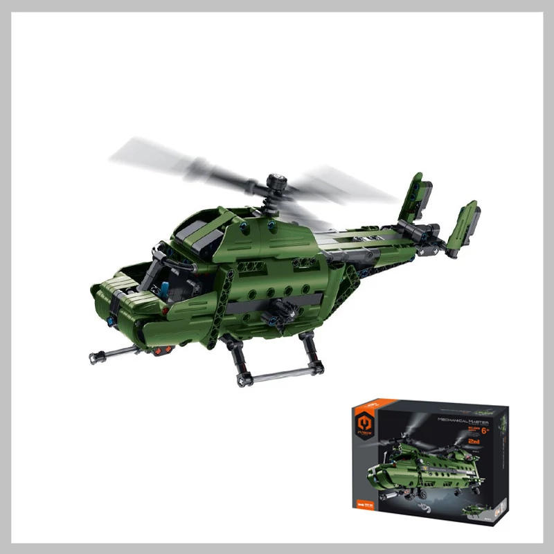 Set de construcție elicopter 2 în 1 028873