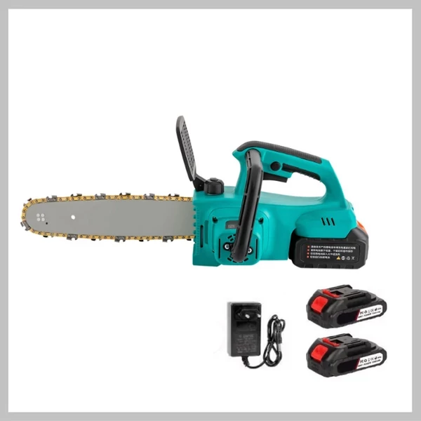 THO fierăstrău electric cu lanț pe acumulator, 48V, 2 acumulatori, 12