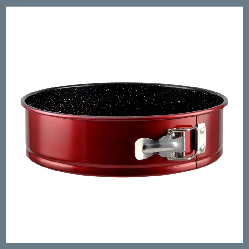 Perfect Home Metal Red Line formă de tort cu clemă 26 cm 19124
