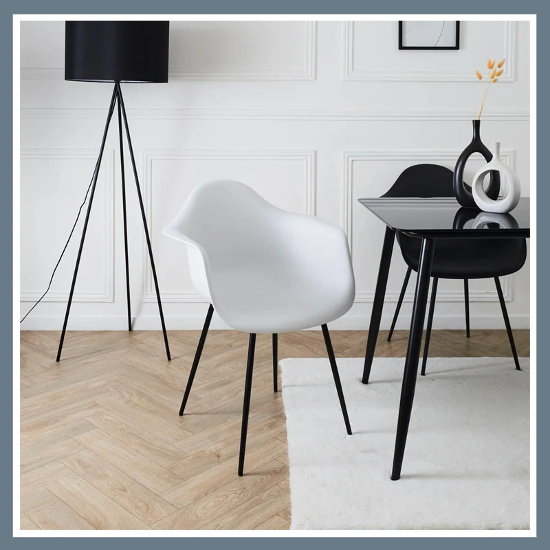 Scaun Gustav alb HD0492