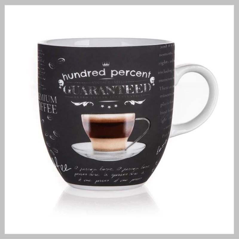 CAFE Cană 280 ml, neagră 60223121