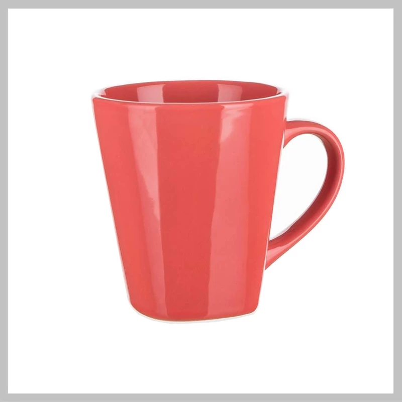 Cană din ceramică ASYMO 180 ml, roșie 60221502