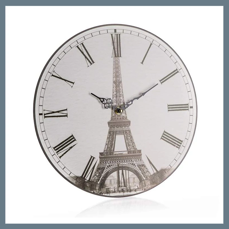 HOME DECOR Ceas de perete TOWER, 34 cm 65131058