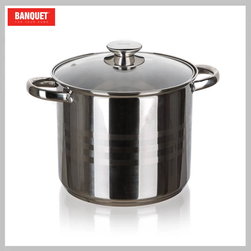 BANQUET Oală din oțel inoxidabil LIVING 7,2 l 48722007-A