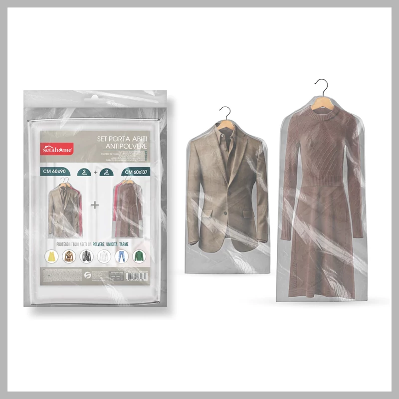 Set de umerașe din plastic rezistente la praf 03183