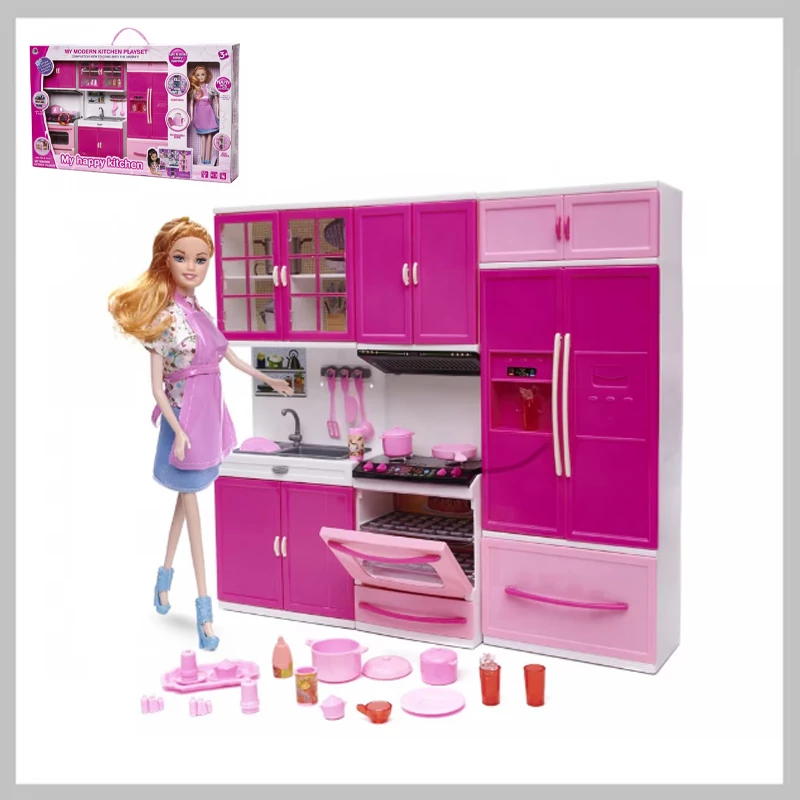 Set de joc Silvan Girl Happy Farm cu păpușă OC0958424
