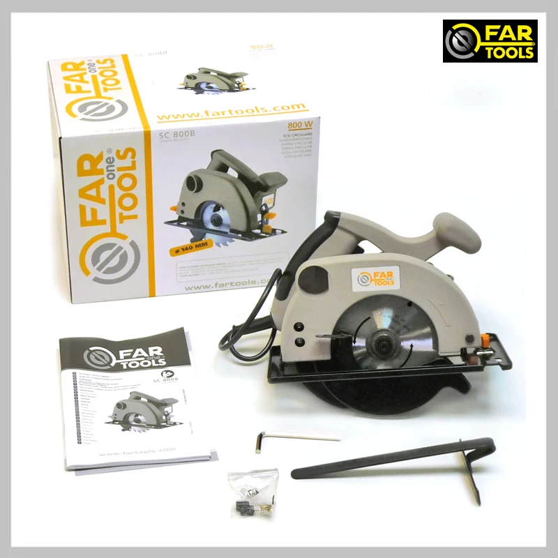 Fierăstrău circular FAR-TOOLS SC 800B, 800W 115431