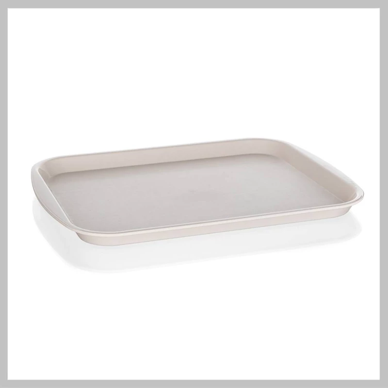 Tavă din plastic Banquet CULINARIA, 43 x 31 x 2 cm, culoare fildeș 12824022