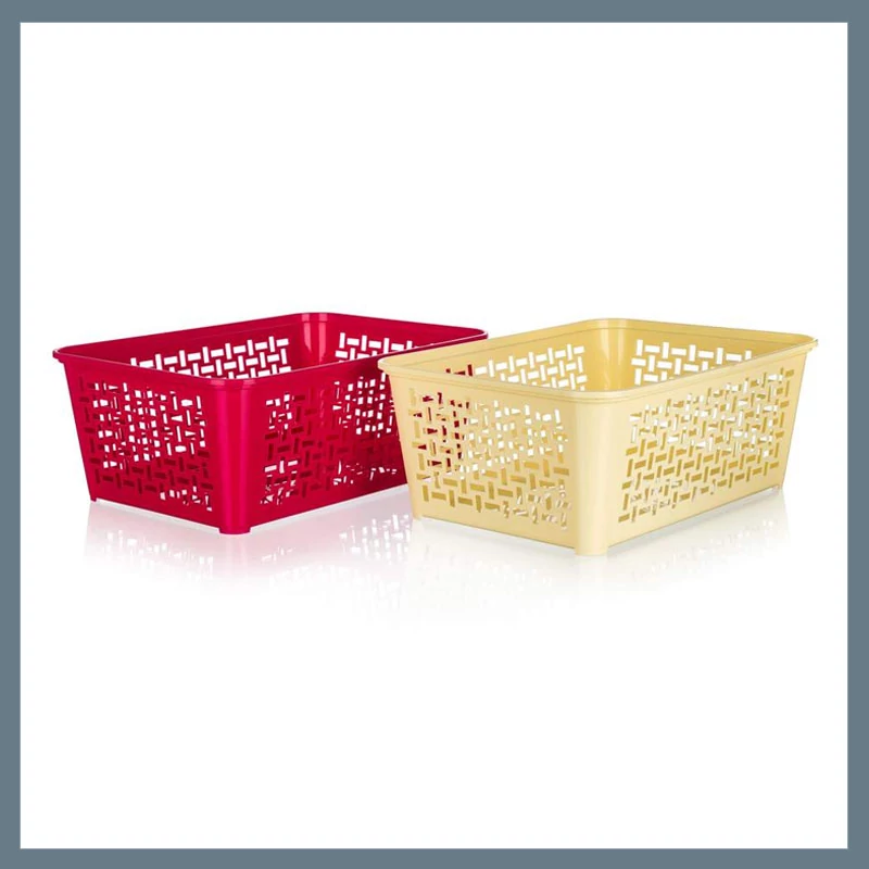 Coș de depozitare VETRO-PLUS, 35,8 x 25,6 cm, culori mixte 55071014