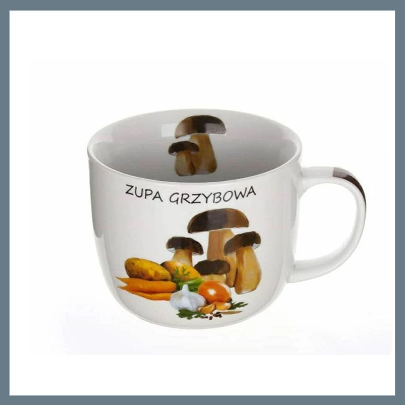 BANQUET Cană din porțelan pentru supă, 730 ml 60JG001HPN
