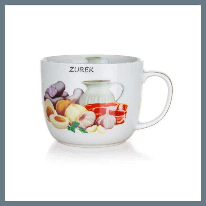 BANQUET Cană din porțelan pentru supă, 730 ml 60JG001ZUR
