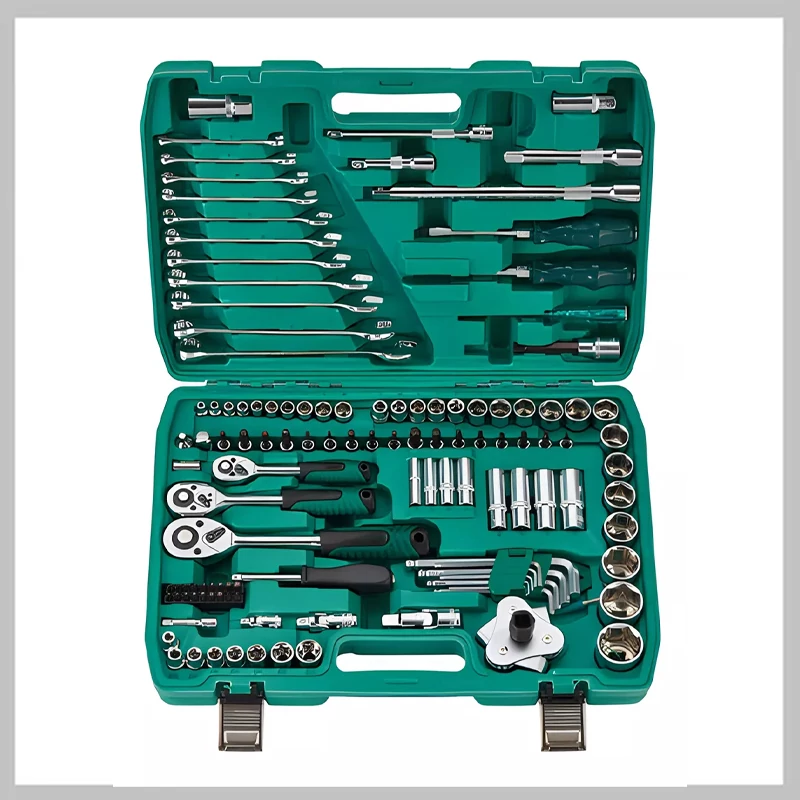 NEW Tools Set de 121 piese – Tubulare și unelte 1/2
