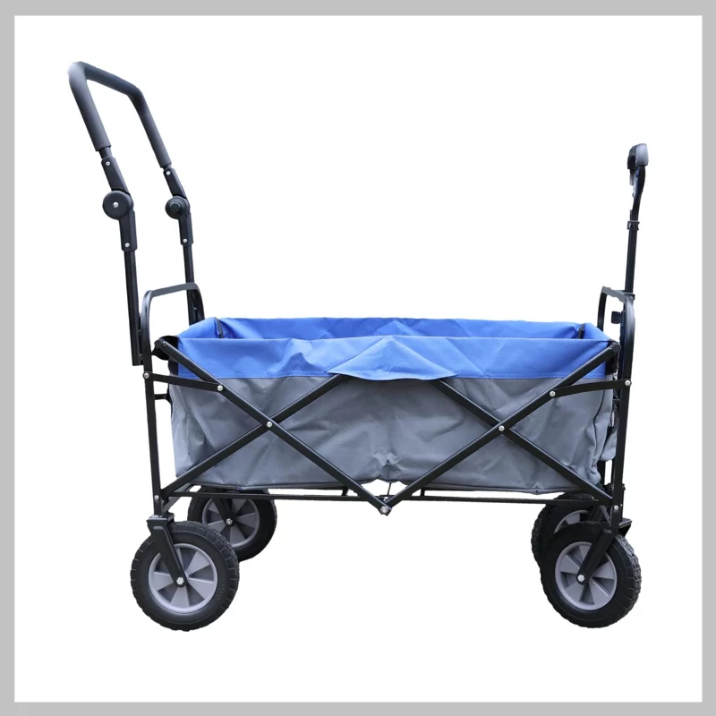Cărăuc pliabil pentru grădină, capacitate 90 kg DTT-9995
