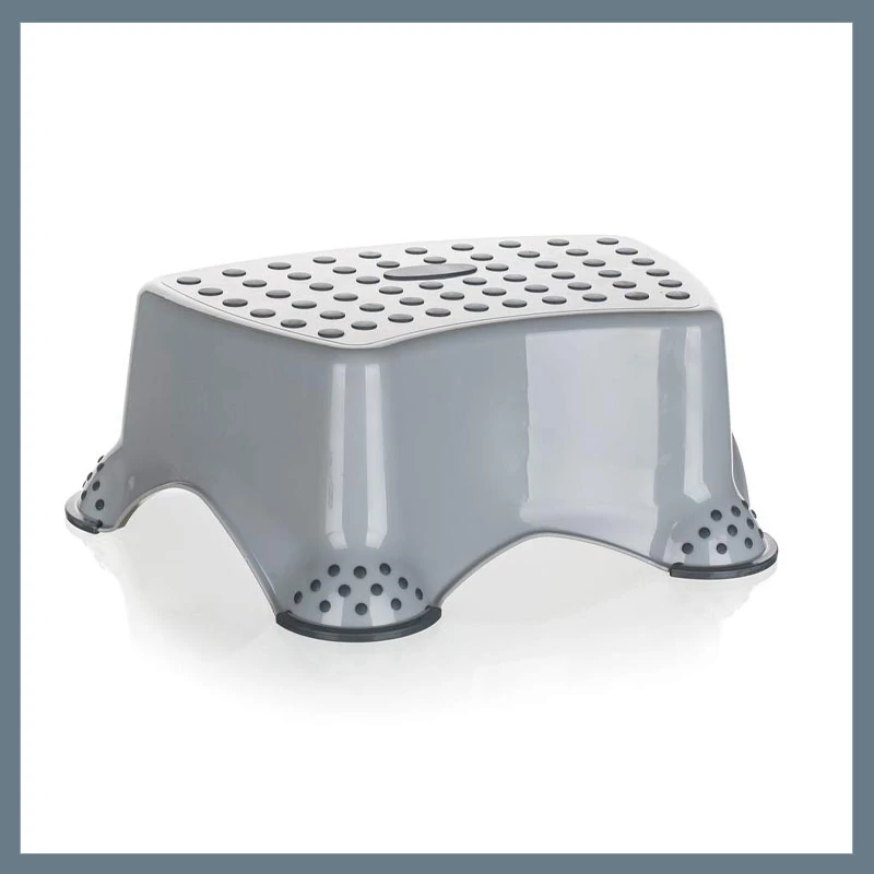 KEEPER Treaptă din plastic, 40 x 28 x 14 cm, gri - 53995119
