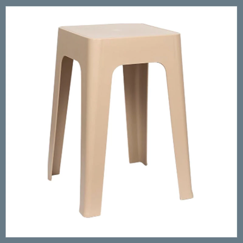 Scaun din plastic, bej 34,5 x 34,5 x 47 cm HDO0422
