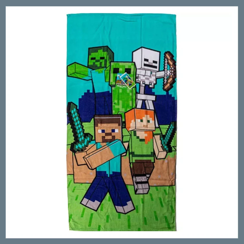 Prosop de plajă Minecraft 70x140 cm CBX241254MC