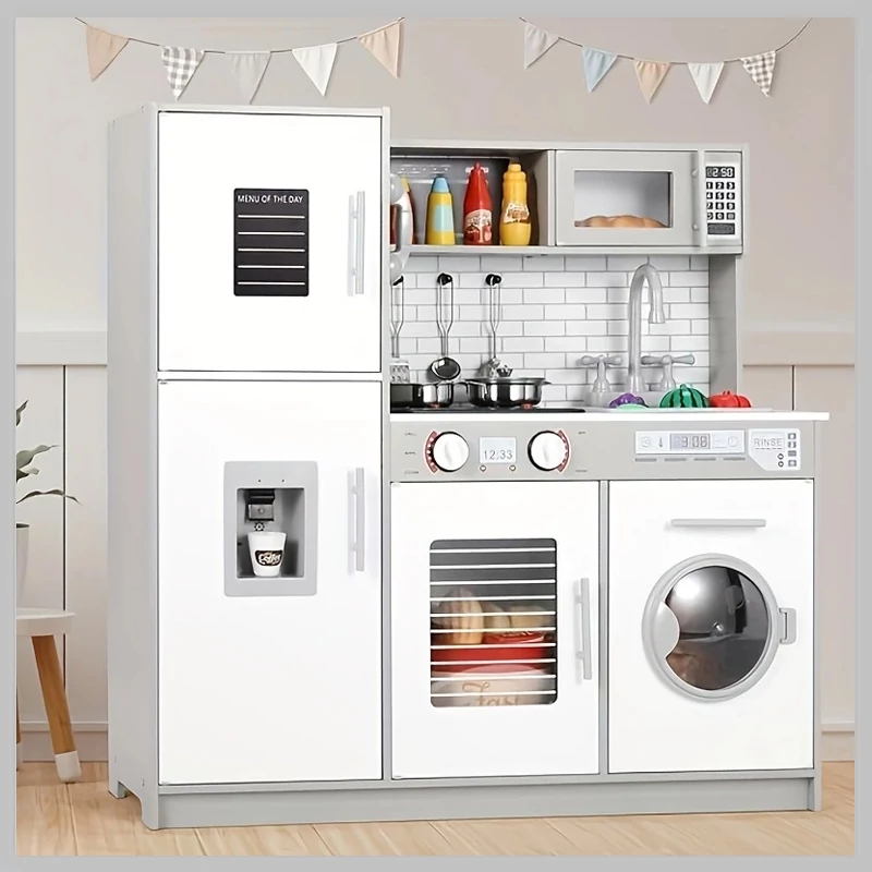 Bucătărie pentru copii ECOTOYS cu accesorii – Spațiul perfect pentru joacă creativă (T) CA933021
