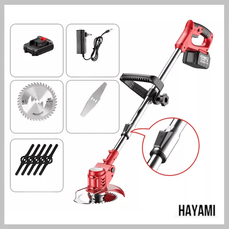 HAYAMI Motocultor pe baterie 48V cu 2 acumulatori HA-1037