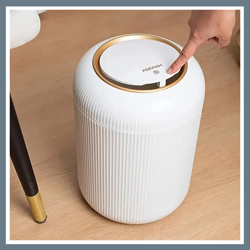 Coș de gunoi din plastic de formă ovală 9,5L 601099773747990