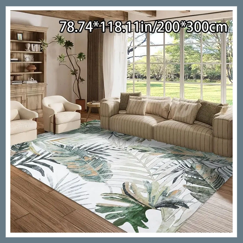 Covor din catifea cu model floral 200 x 300 cm BT674413-6
