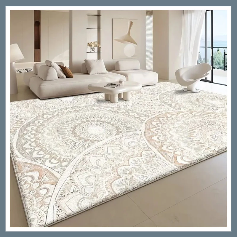 Covor alb din catifea îngroșat 160 x 230 cm HN1043186-4
