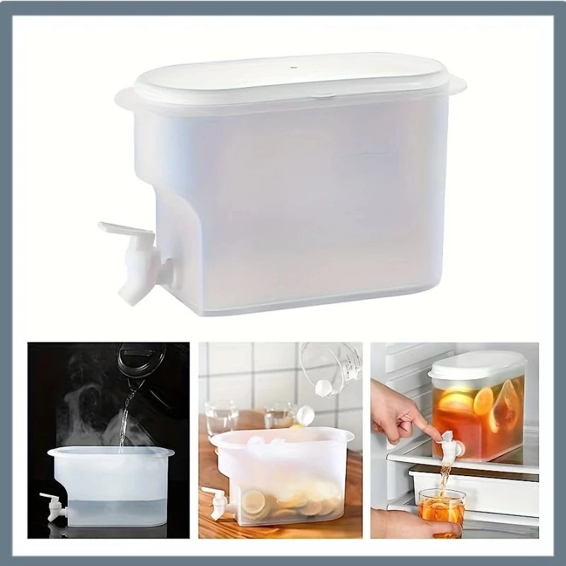 Dispenser de apă din plastic cu robinet – 3,5 litri QX33092
