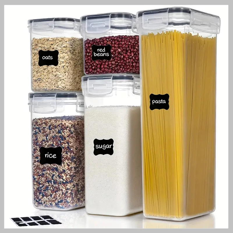 Set de 5 piese pentru depozitarea alimentelor fără BPA VR50122