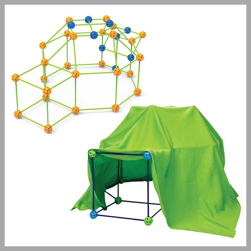 Set de construcție pentru corturi pentru copii holm8124
