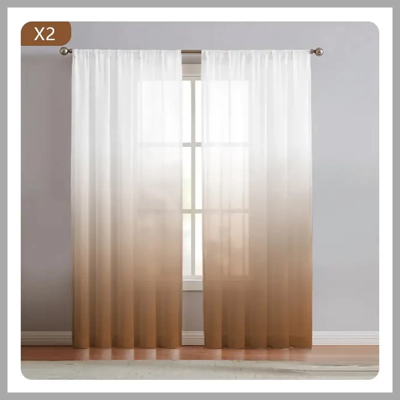 2 Panou Perdea - Culoare Café 132x213 cm UN04758-g