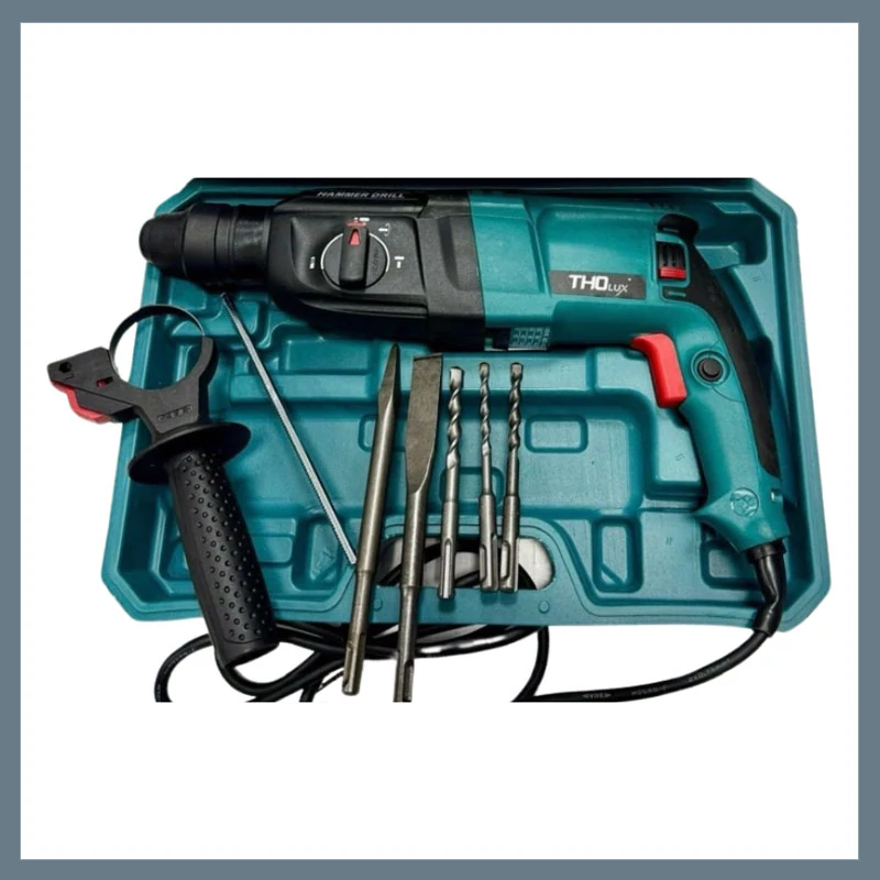 THO Lux Set De Perforator Electric cu Funcție De Impact (5 Piese) M-2600
