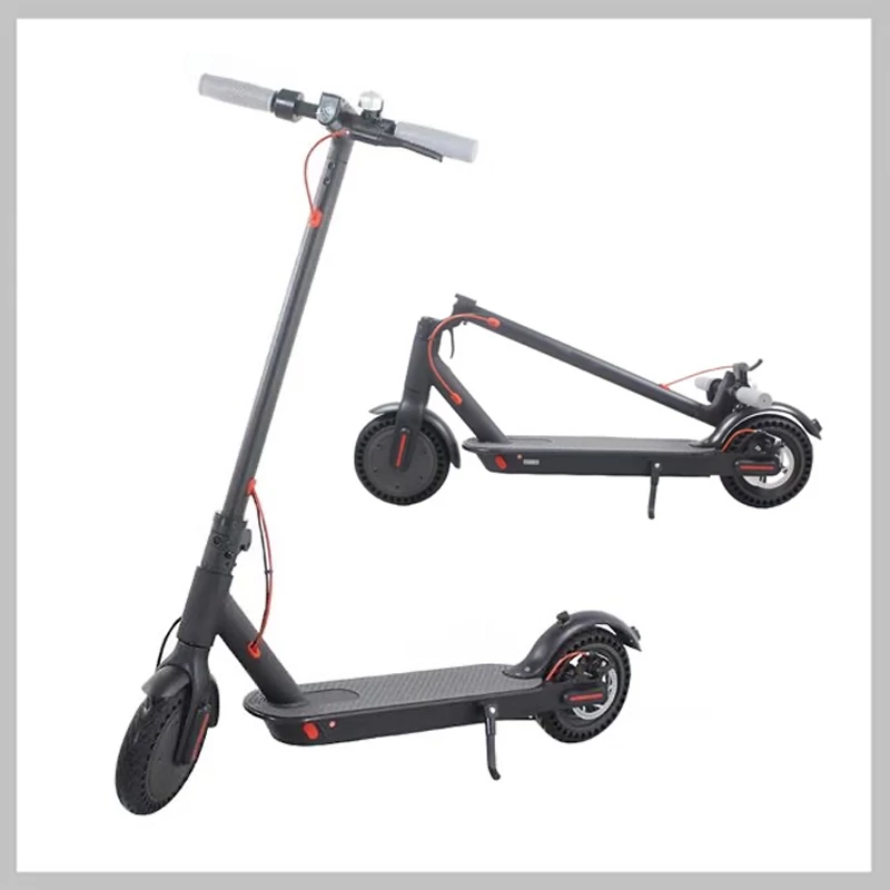 Scooter electric pliabil TUYA1, 25 km, 120 kg, negru

