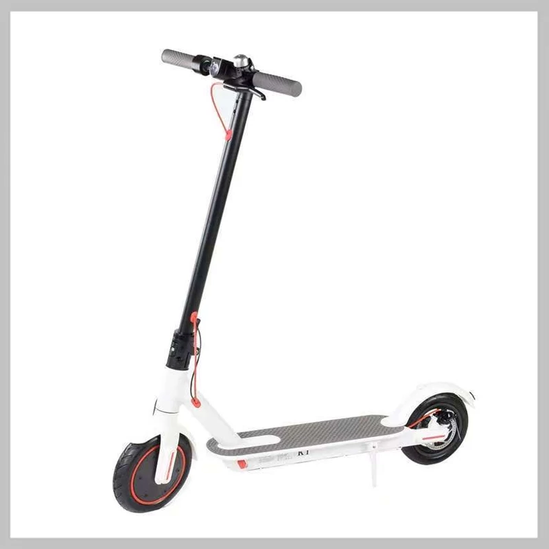 Trotinetă electrică pliabilă TUYA2, 25 km, 120 kg, alb
