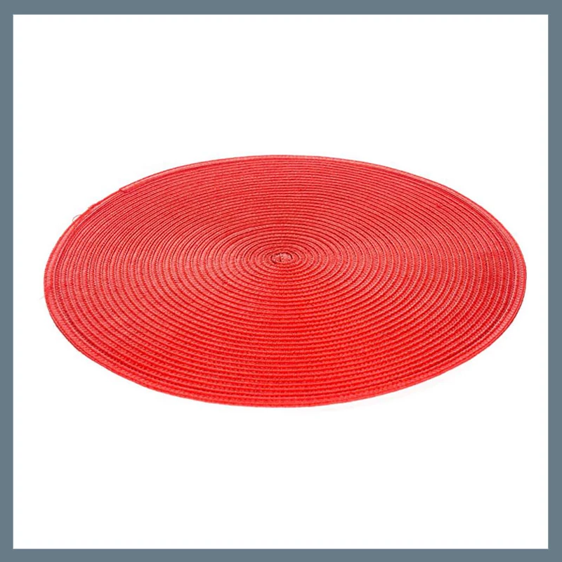 BANQUET TONDO Placemat rotund, 38 cm, roșu 12524001
